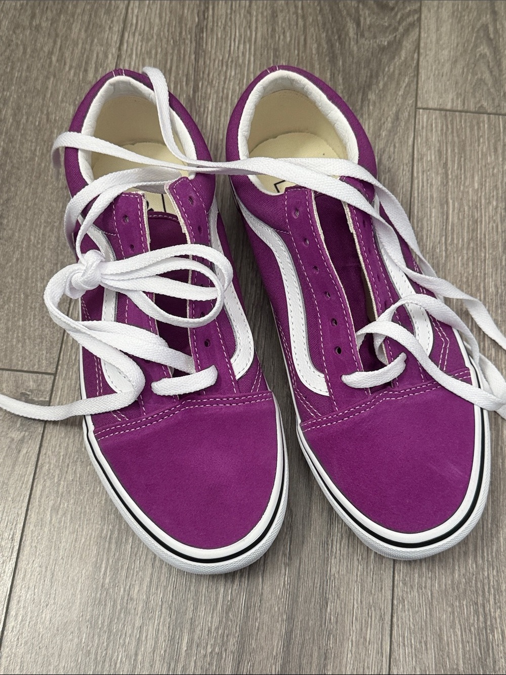 Brand New Vans Old Skool in Willowherb Women’s 7.5 - Picture 3 of 7
